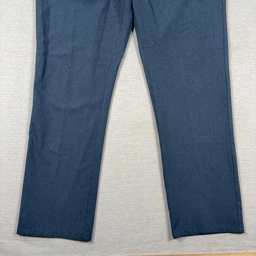 Travis Mathew Open to Close Pants Mens Size 36x30 Blue Polyester Spandex